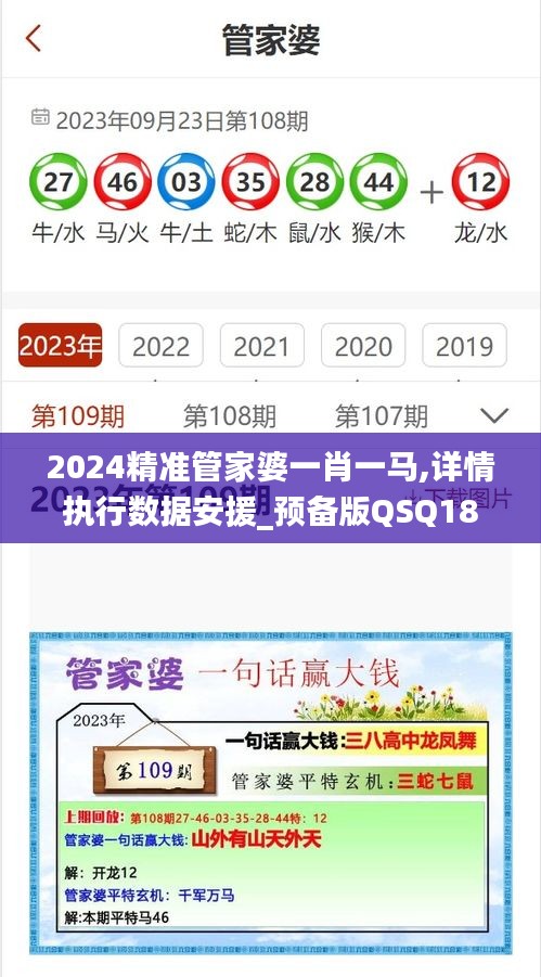 2024精準管家婆一肖一馬,詳情執行數據安援_預備版QSQ18.24