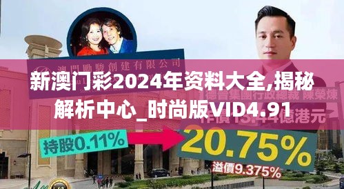 新澳門彩2024年資料大全,揭秘解析中心_時尚版VID4.91