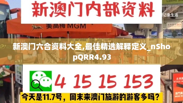 新澳門六合資料大全,最佳精選解釋定義_nShopQRR4.93