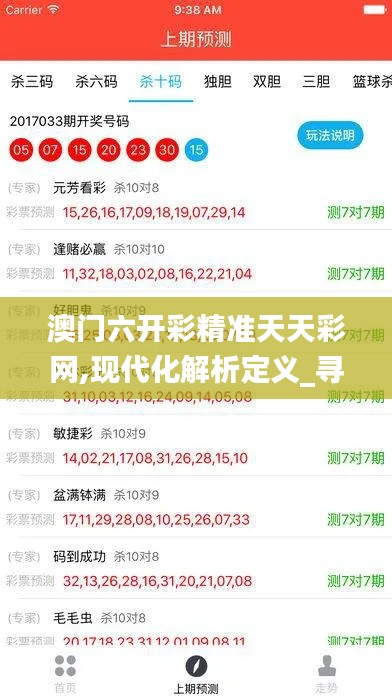 澳門六開彩精準天天彩網,現代化解析定義_尋找版UVC18.83