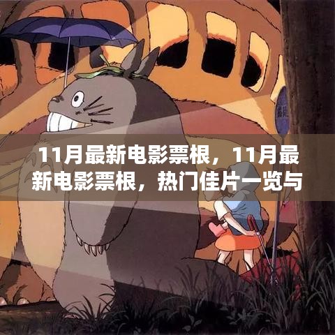 11月熱門電影票根概覽與觀影指南