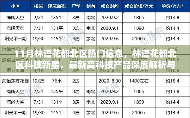 林語花都北區(qū)科技新星，最新高科技產(chǎn)品深度解析與體驗(yàn)報(bào)告