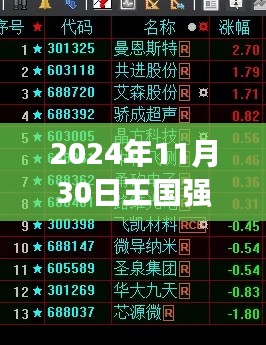心靈共舞股市之旅，王國強股票博客揭秘與未來展望（2024年11月30日）