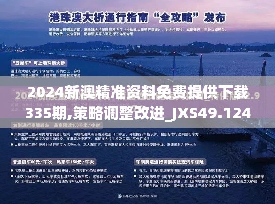 2024新澳精準資料免費提供下載335期,策略調整改進_JXS49.124環境版
