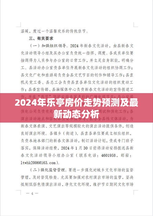 樂亭房價走勢預測及最新動態分析（2024年）