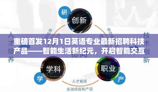 智能生活新紀元，英語專業招聘科技產品，開啟智能交互新篇章重磅首發通知