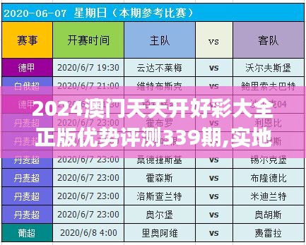 2024澳門天天開好彩大全正版優勢評測339期,實地分析數據執行_黃金版15.503-6