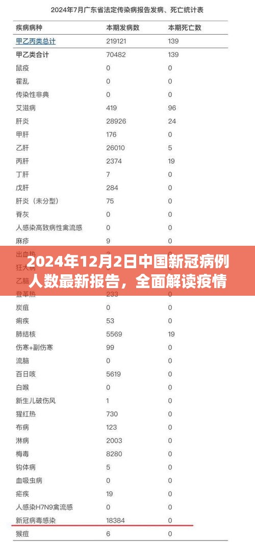 獨家解讀，中國新冠病例人數最新報告，疫情現狀與趨勢分析（2024年12月）