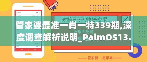 管家婆最準一肖一特339期,深度調查解析說明_PalmOS13.508-8