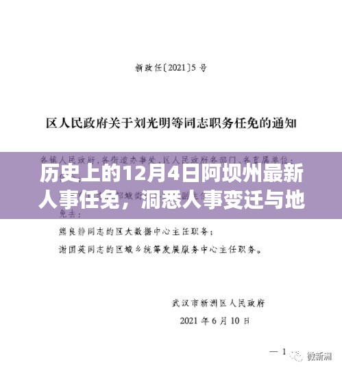 阿壩州人事任免揭秘，洞悉人事變遷與地區發展脈絡的歷程（日期，12月4日）