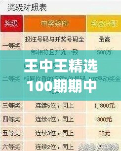 王中王精選100期期中獎規則,全面執行數據設計_旗艦款4.307