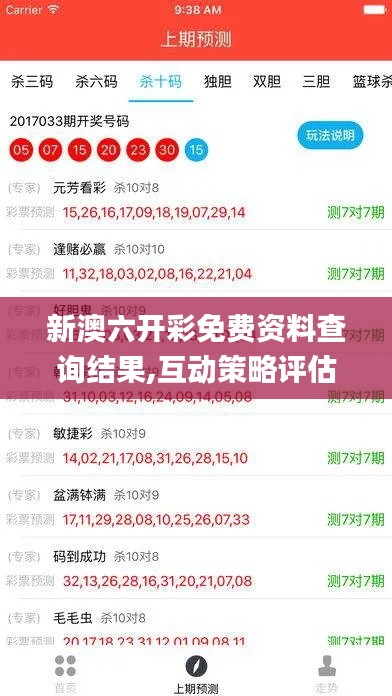 新澳六開彩免費(fèi)資料查詢結(jié)果,互動策略評估_iPhone8.622