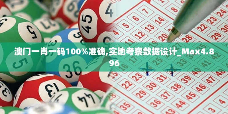 澳門一肖一碼100%準確,實地考察數據設計_Max4.896