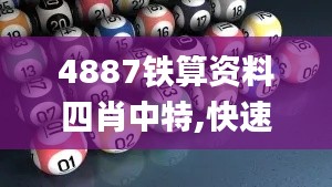 4887鐵算資料四肖中特,快速解答方案解析_ChromeOS7.710