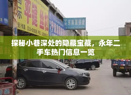 探秘小巷深處的隱藏寶藏，永年二手車市場熱門信息全解析