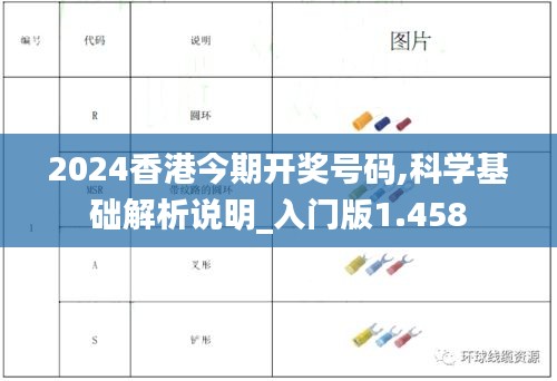 2024香港今期開獎號碼,科學(xué)基礎(chǔ)解析說明_入門版1.458