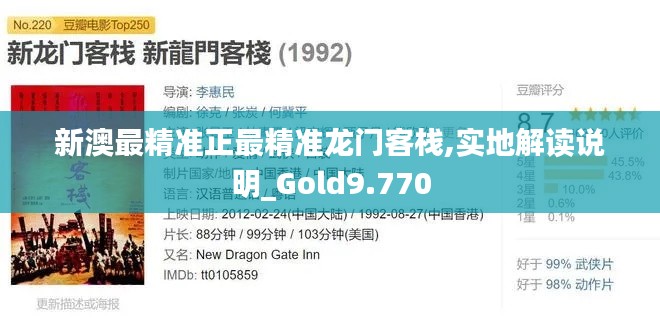 新澳最精準正最精準龍門客棧,實地解讀說明_Gold9.770