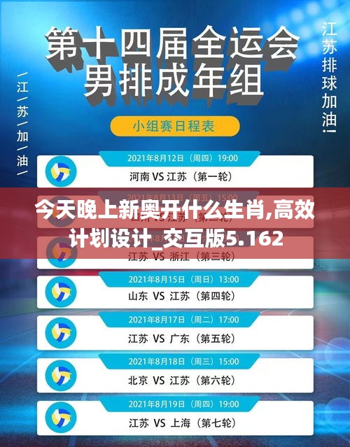 今天晚上新奧開什么生肖,高效計劃設計_交互版5.162