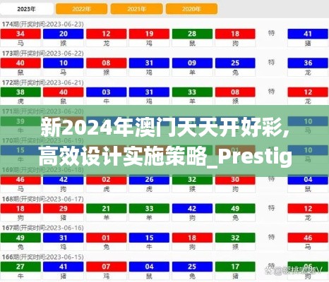 新2024年澳門天天開好彩,高效設(shè)計(jì)實(shí)施策略_Prestige1.620