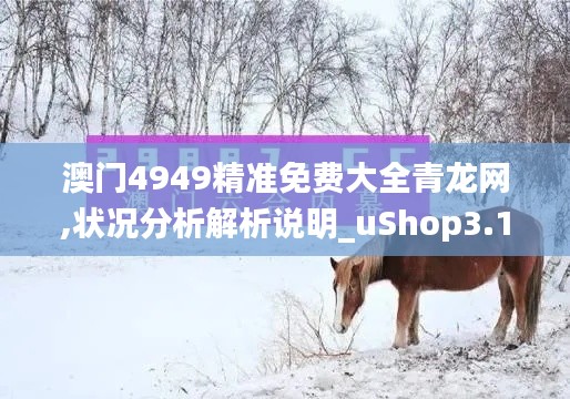 澳門4949精準(zhǔn)免費(fèi)大全青龍網(wǎng),狀況分析解析說明_uShop3.108
