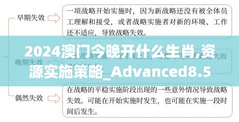 2024澳門今晚開什么生肖,資源實施策略_Advanced8.587