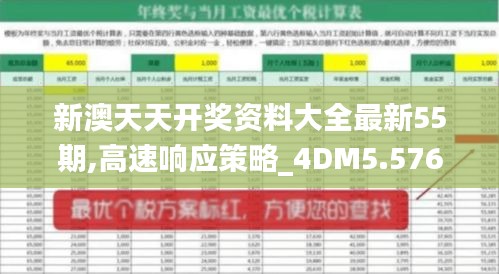 新澳天天開獎資料大全最新55期,高速響應策略_4DM5.576