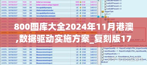 800圖庫大全2024年11月港澳,數據驅動實施方案_復刻版17.123