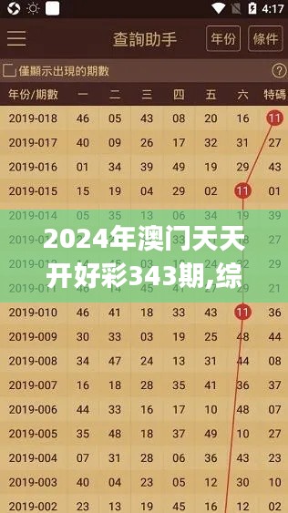 2024年澳門天天開好彩343期,綜合分析解釋定義_Mixed6.825