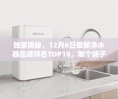 獨家爆料，最新凈水器品牌TOP10排名揭曉，誰成為行業翹楚？