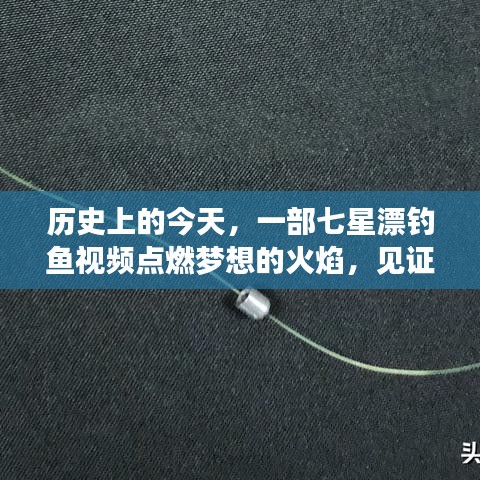 七星漂釣魚視頻點燃夢想之火，歷史見證力量與幽默的魅力
