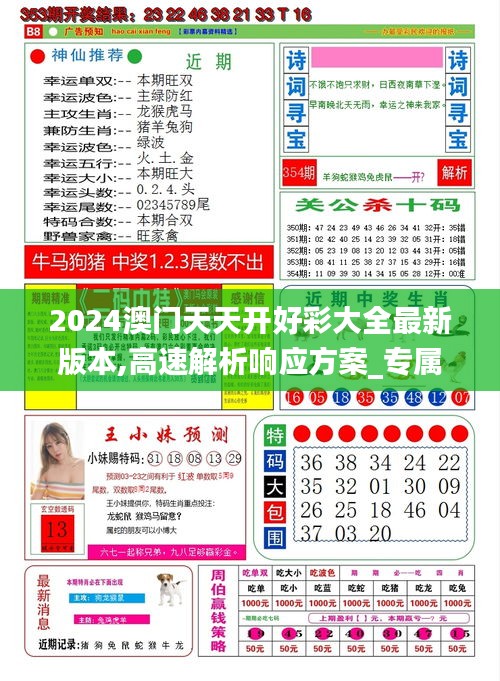 2024澳門天天開好彩大全最新版本,高速解析響應方案_專屬款10.892