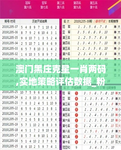 澳門黑莊克星一肖兩碼,實地策略評估數據_粉絲款7.737