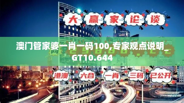 澳門管家婆一肖一碼100,專家觀點說明_GT10.644