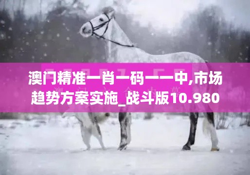 澳門精準(zhǔn)一肖一碼一一中,市場(chǎng)趨勢(shì)方案實(shí)施_戰(zhàn)斗版10.980
