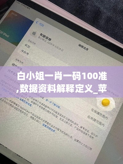 白小姐一肖一碼100準,數(shù)據(jù)資料解釋定義_蘋果款12.830