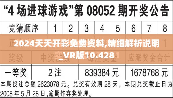 2024天天開彩免費資料,精細解析說明_VR版10.428