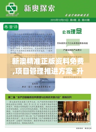 新澳精準正版資料免費,項目管理推進方案_升級版5.323
