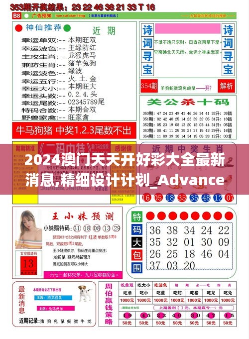 2024澳門天天開好彩大全最新消息,精細設計計劃_Advance15.151