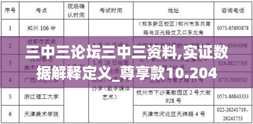 三中三論壇三中三資料,實證數據解釋定義_尊享款10.204