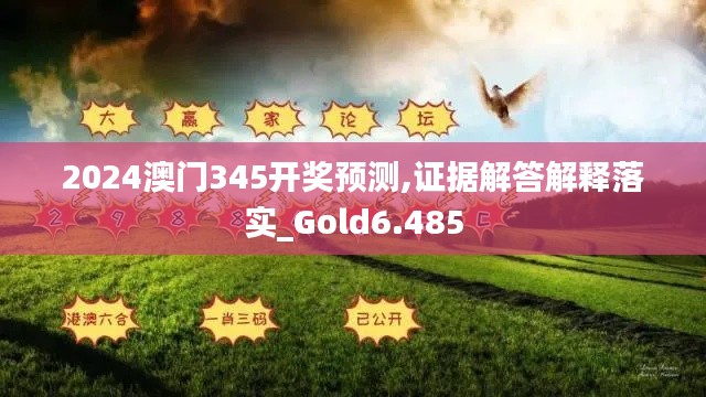 2024澳門345開獎預測,證據解答解釋落實_Gold6.485