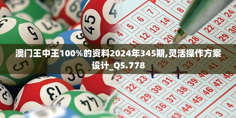 澳門王中王100%的資料2024年345期,靈活操作方案設計_Q5.778