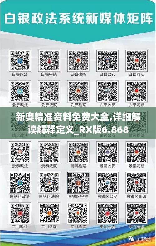 新奧精準資料免費大全,詳細解讀解釋定義_RX版6.868