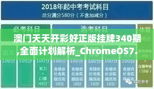 澳門天天開彩好正版掛牌340期,全面計劃解析_ChromeOS7.422