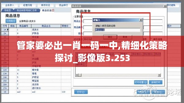 管家婆必出一肖一碼一中,精細化策略探討_影像版3.253
