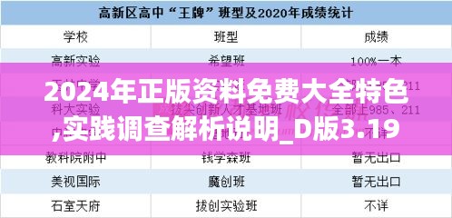 2024年正版資料免費大全特色,實踐調查解析說明_D版3.192