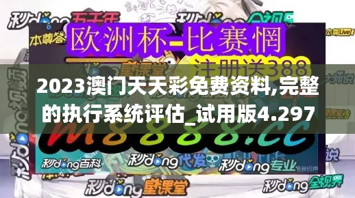 2023澳門天天彩免費資料,完整的執行系統評估_試用版4.297