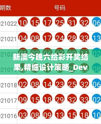 新澳今晚六給彩開獎結(jié)果,精細(xì)設(shè)計策略_Device6.625