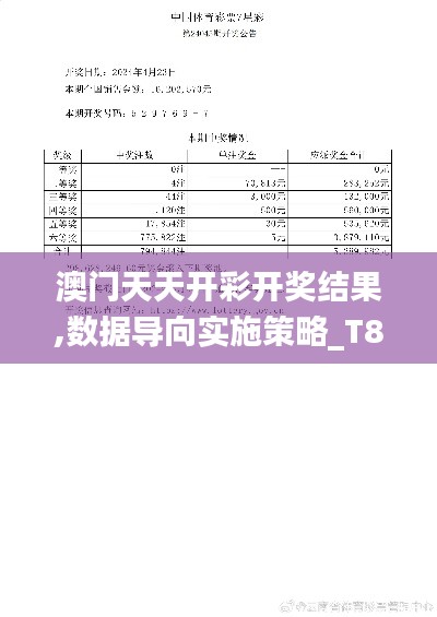 澳門天天開彩開獎結果,數據導向實施策略_T8.924