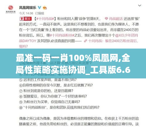 最準一碼一肖100%鳳凰網,全局性策略實施協調_工具版6.693