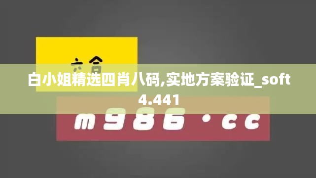 白小姐精選四肖八碼,實地方案驗證_soft4.441
